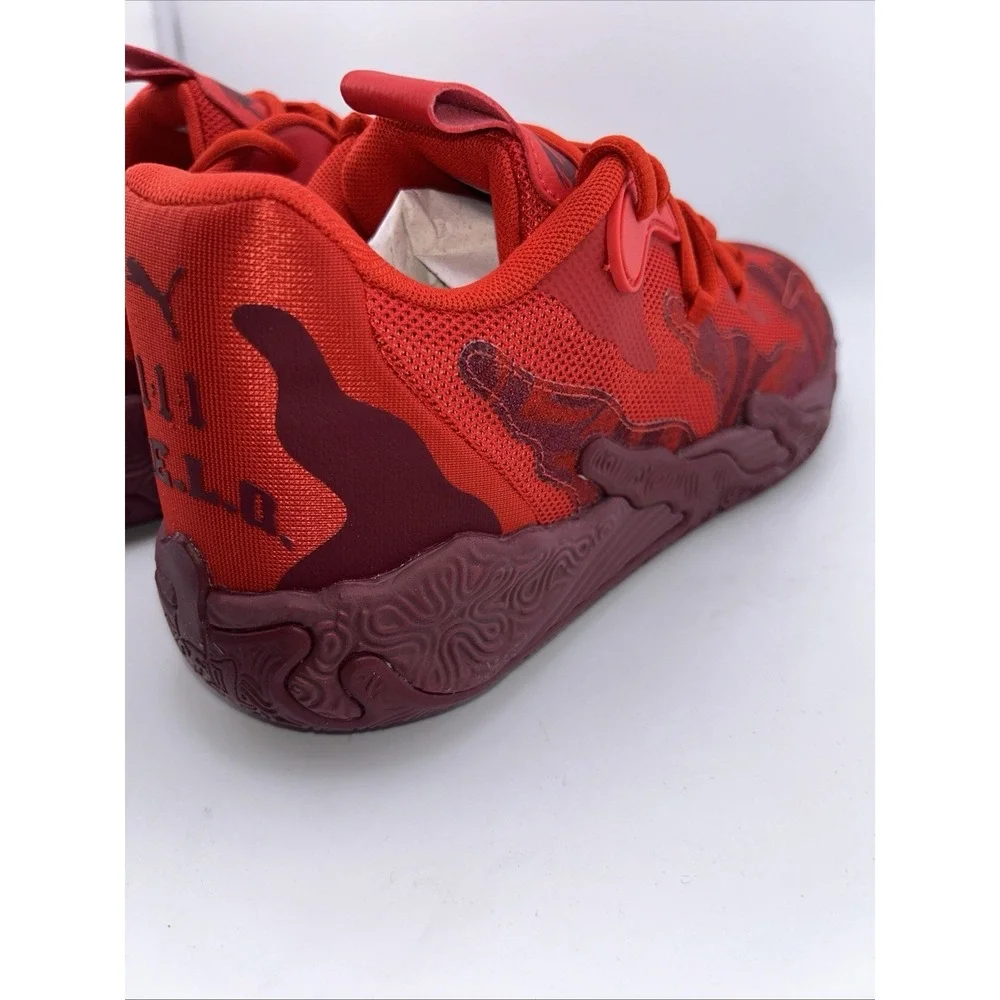 Puma Melo MB.03 Lo Team Puma Team Regal Red - For All Time Men's Size 10.5